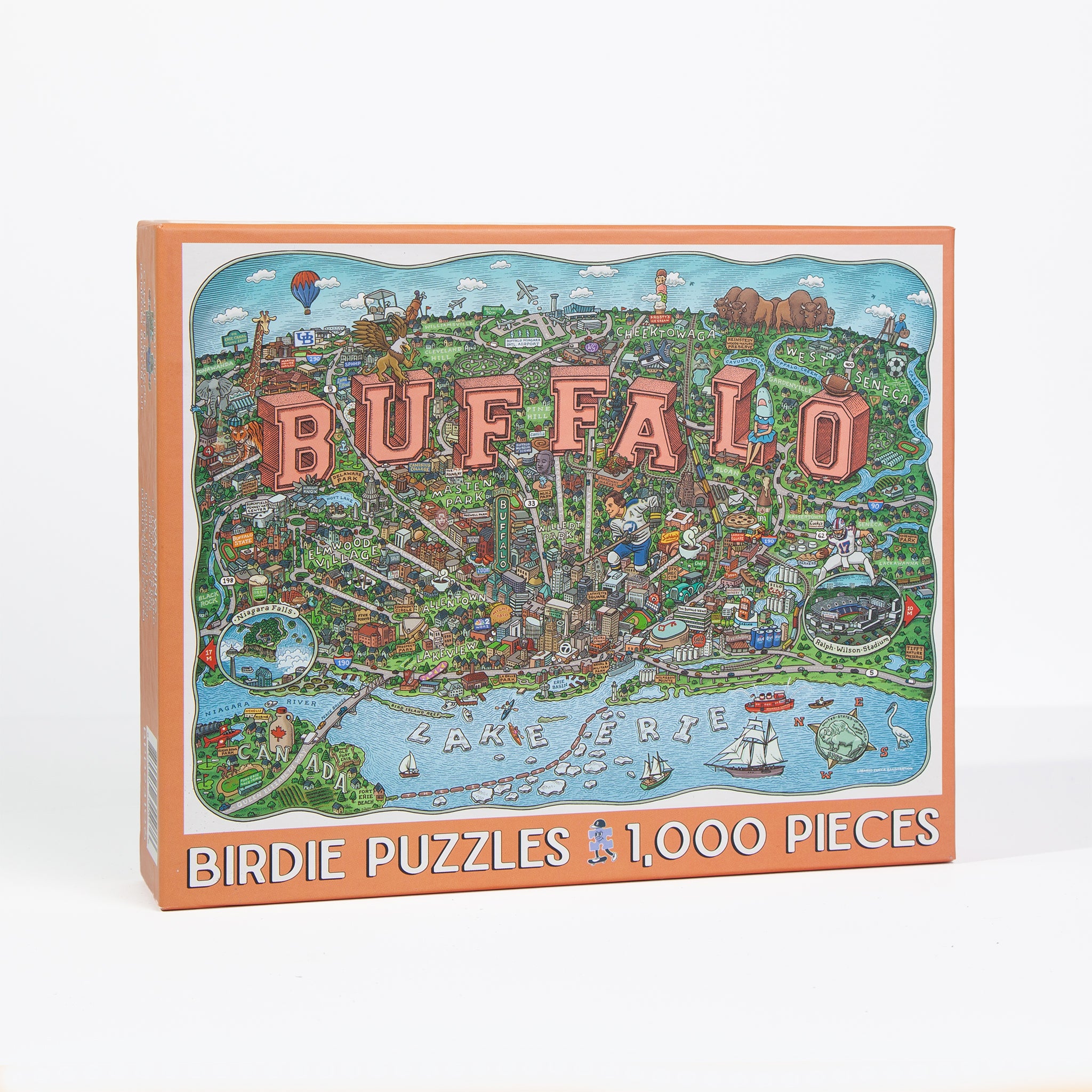 Buffalo 1,000 Piece Puzzle Kansas City Puzzle Company