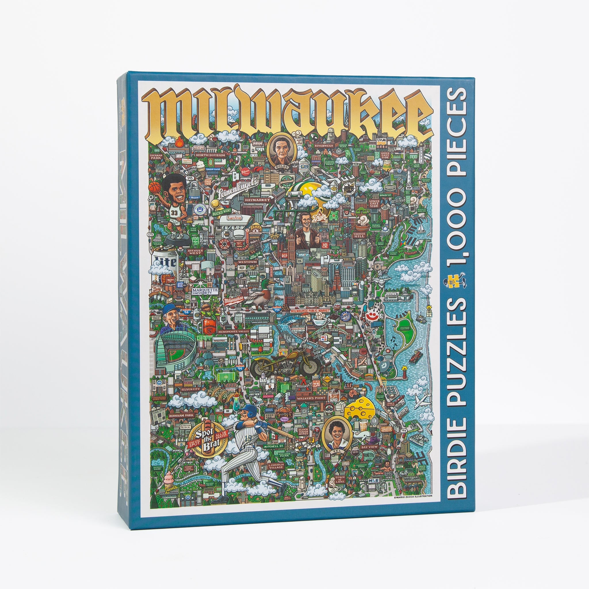 Milwaukee 1,000 Piece Puzzle Kansas City Puzzle Company