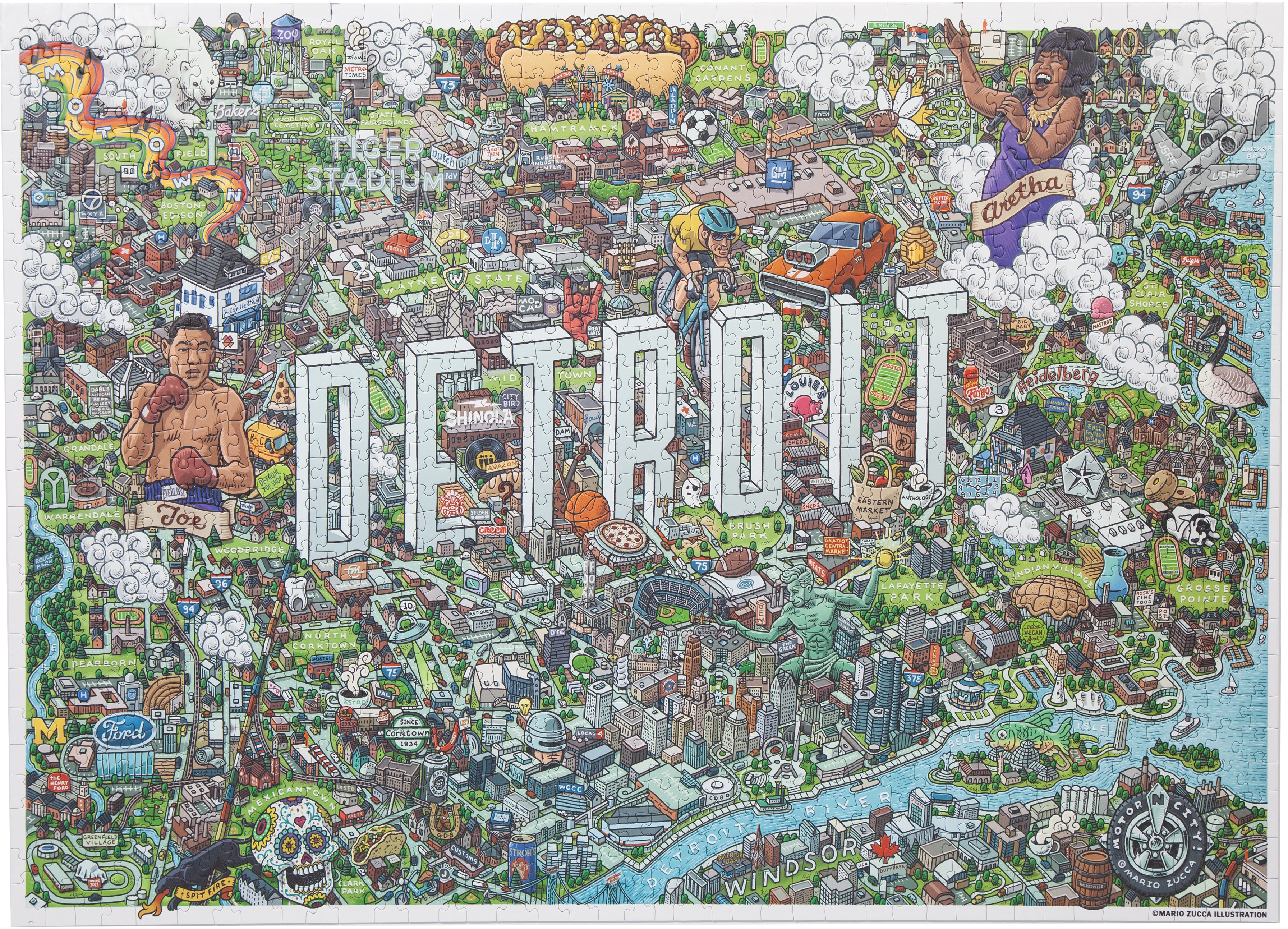 Detroit | 1,000 Piece Puzzle