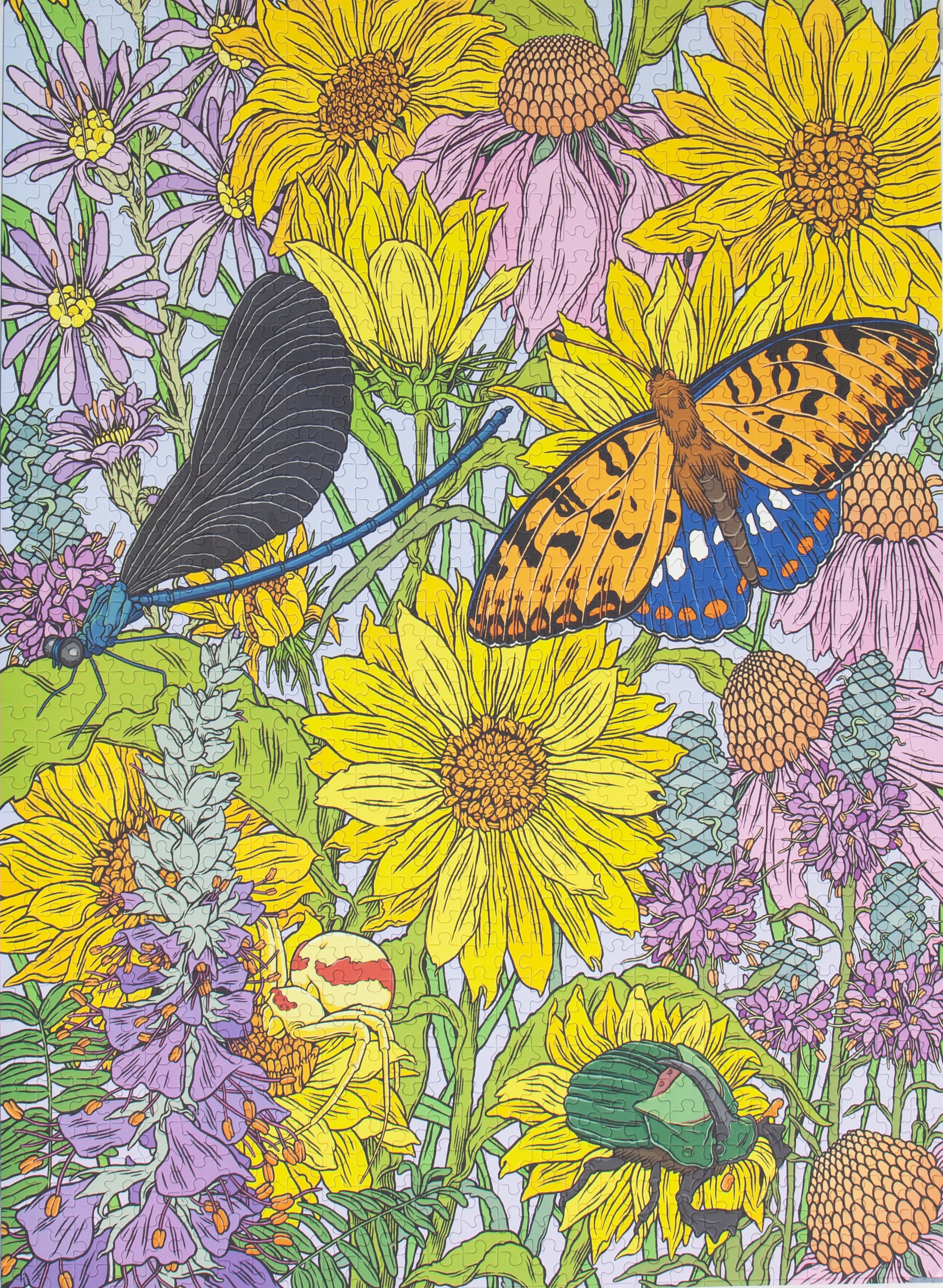 Fields & Flowers Puzzle | 1,000 Pieces