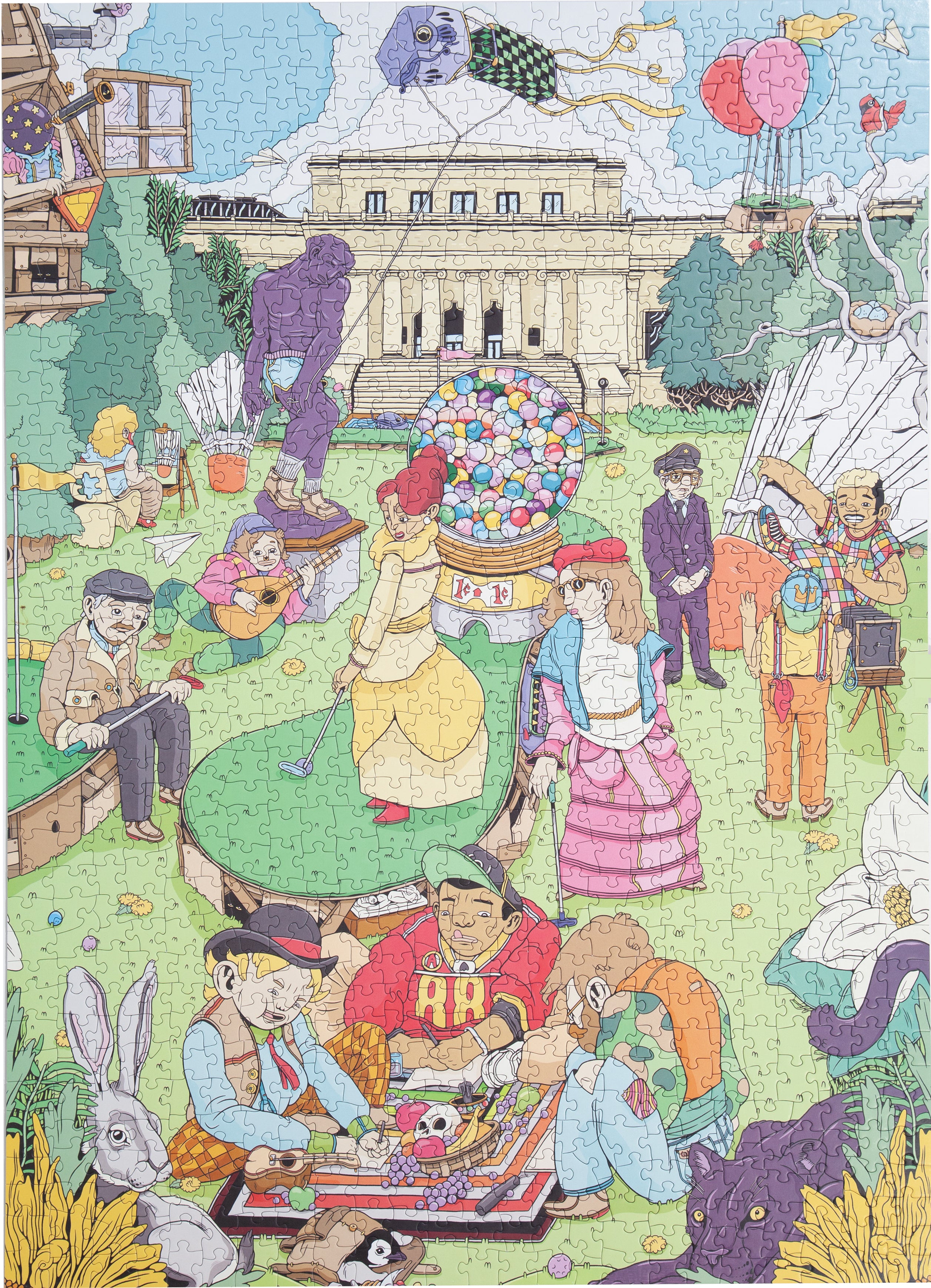 Nelson-Atkins Lawn Art | 1,000 Piece Puzzle