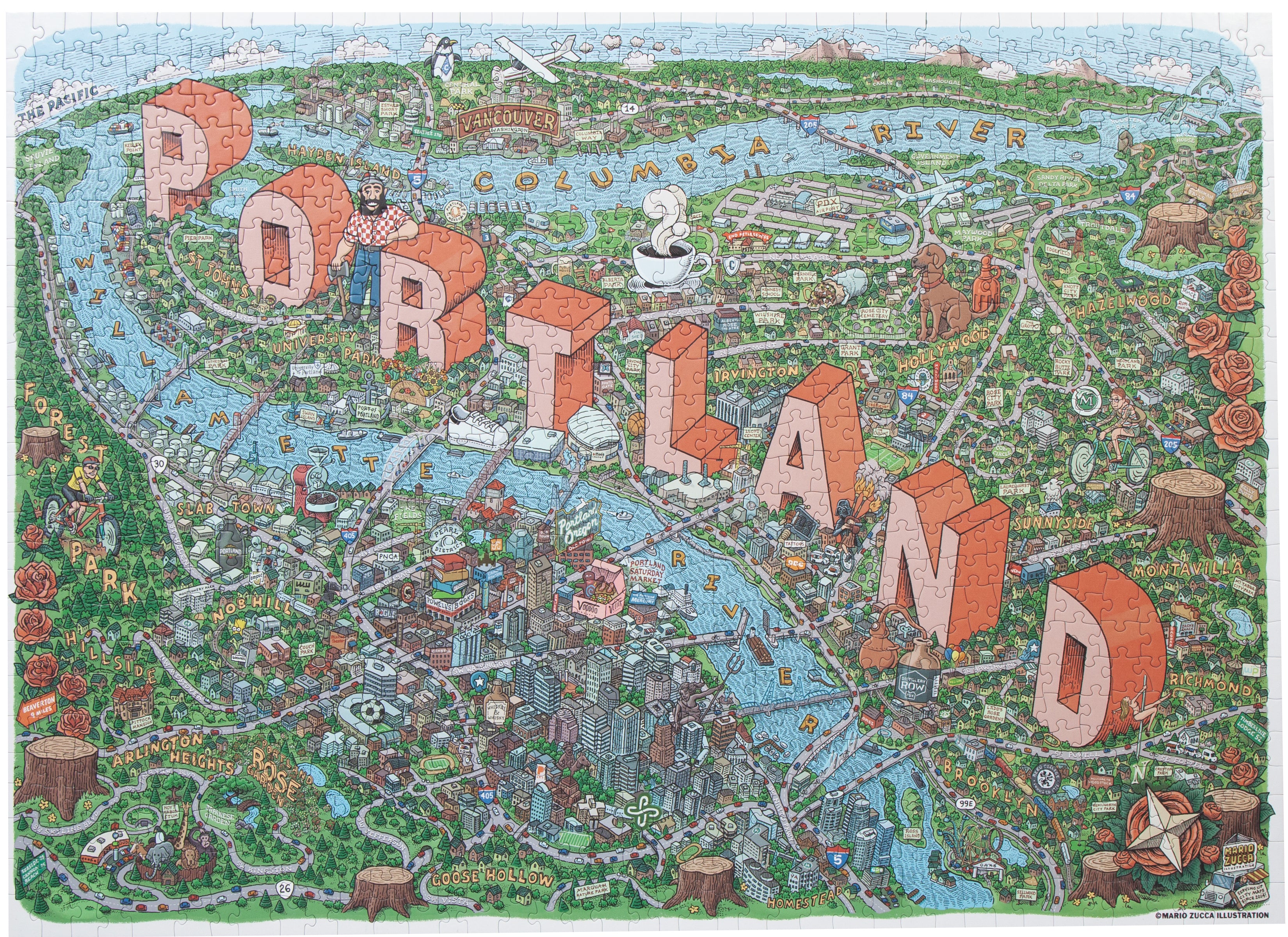 Portland | 1,000 Piece Puzzle