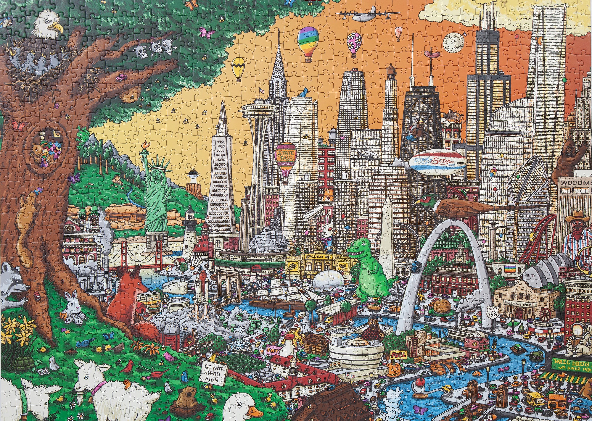 Road Trip Puzzle | 1,000 Pieces