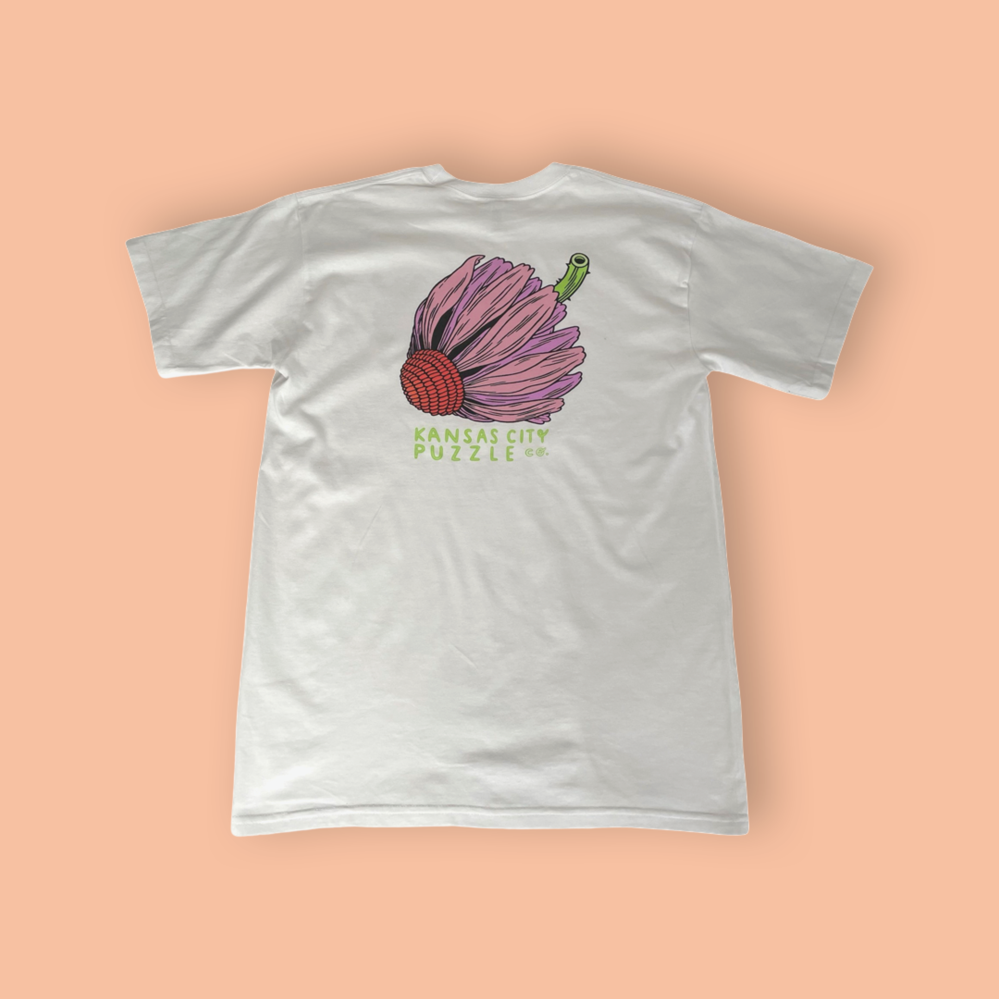 Flower Logo by Cooper Malin T-Shirt