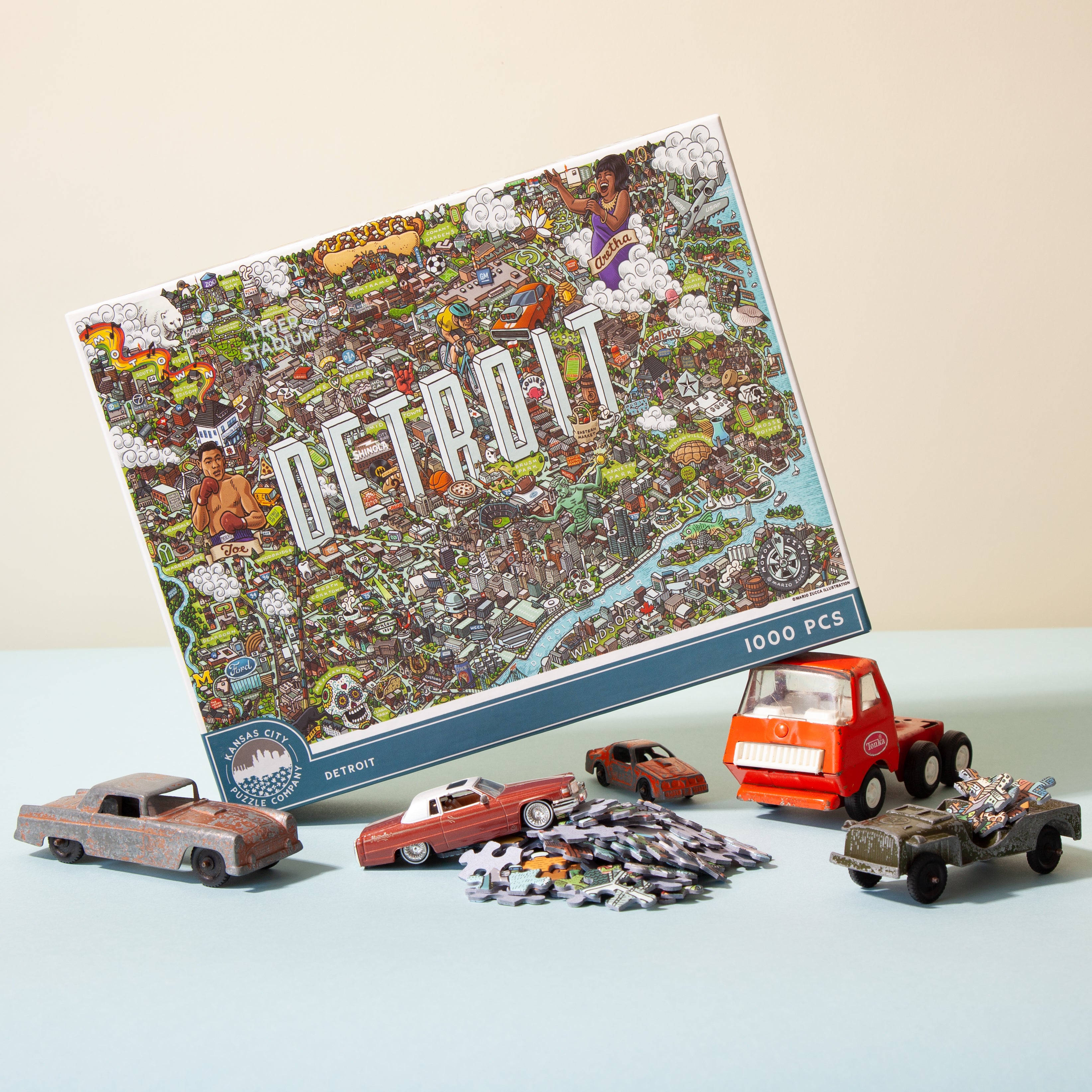 Detroit Puzzle | 1,000 Pieces