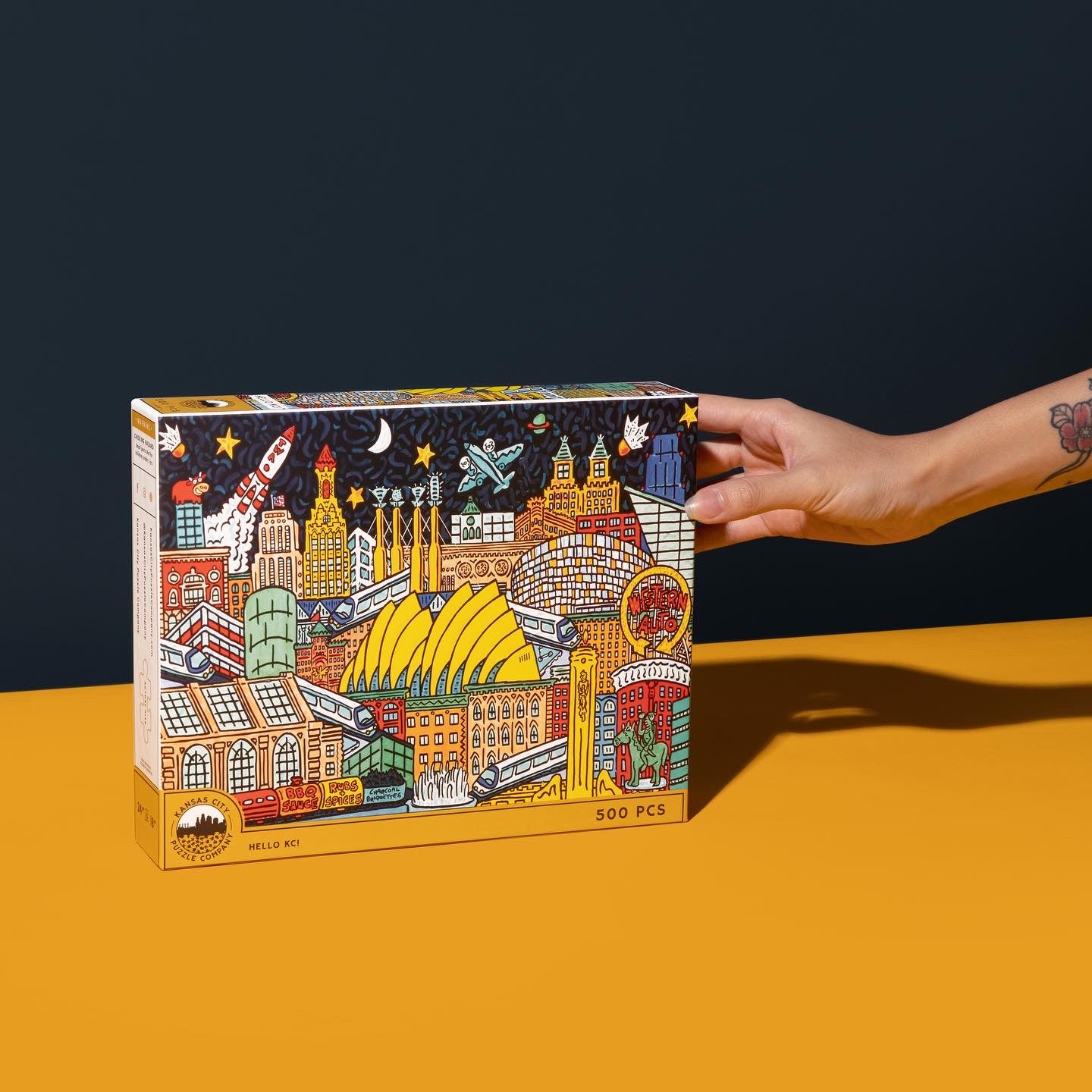 Hello, KC! Puzzle by Charlie Podrebarac