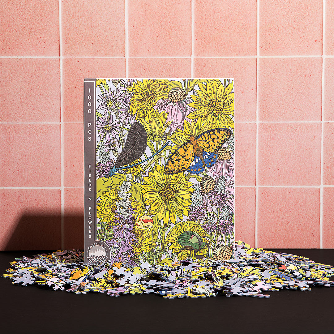 Fields & Flowers | 1,000 Piece Puzzle